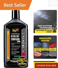 M105 Ultra-Cut Car Compound, 8 oz - Professional Performance with High Gloss