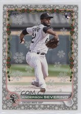 2022 Topps Holiday Mega Box Metallic Anderson Severino #HW49 05v0