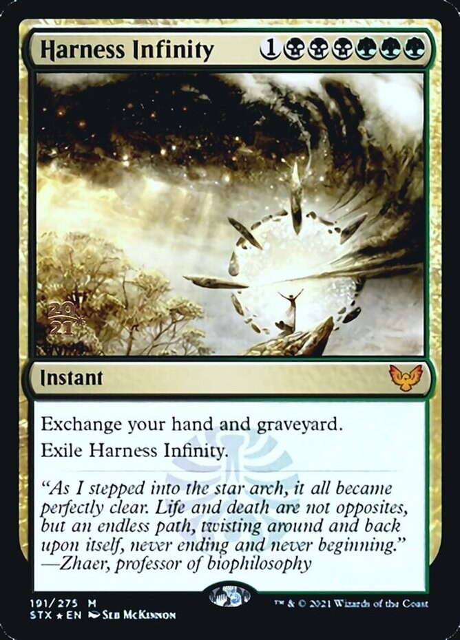 1x Harness Infinity - Foil - Prerelease Promo NM-Mint, English Prerelease Promos