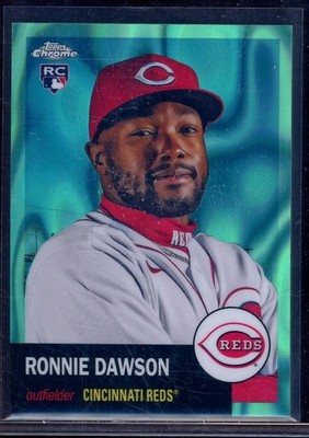 Ronnie Dawson 2022 Topps Chrome Platinum Aqua Lava Refractor #399 (40/299)