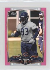 2014 Topps Chrome Mini BCA Pink Refractor 4/25 Will Sutton #170 0v0