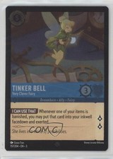 2023 Disney Lorcana - Into The Inklands 3 Foil Tinker Bell Very Clever Fairy