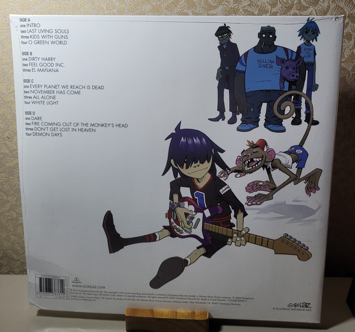 激レアUKオリジナル盤 Gorillaz / Demon Days LP2枚組 Demon Days Instrumentals (UK 2005, 2xLP) — Vinyl Vault Gorillaz
