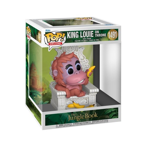 Funko Pop! Deluxe: TJB – King Louie On Throne - Jungle Book - (Importación USA)