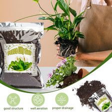 Organic Peace Lily Potting Soil 1L Indoor Planting Mix for Healthy Houseplants
