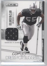 2010 Panini Rookies & Stars Dress for Success Jerseys /299 Rolando McClain 1n0