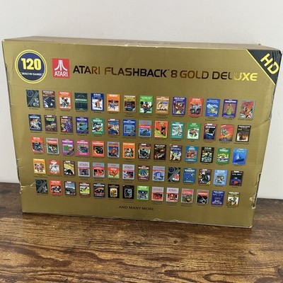Atari Flashback 8 Gold Deluxe HDMI Retro Console 120 Games 2