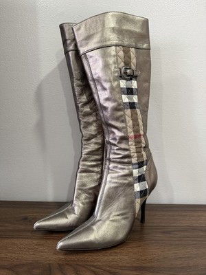 Burberry Women's Boots Made In Italy Size 39 1/2