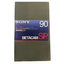 Sony BCT-90MLa Betacam SP 90 Min Large Metal Video Cassette Tape   1/2" Tape