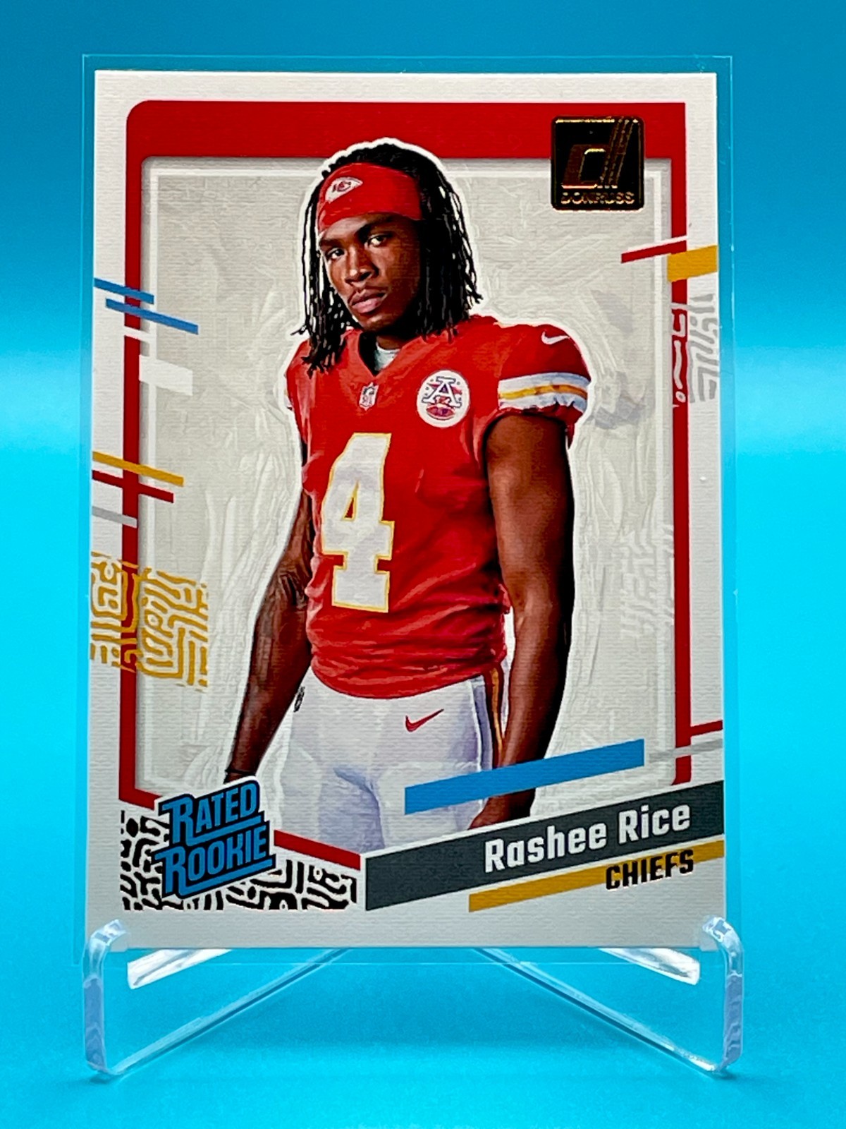 2023 Panini Donruss - Rated Rookie Rashee Rice #350 Canvas (RC)