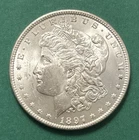 1897 Morgan Silver Dollar Unc. Great Luster