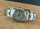 Vintage Ladies ROLEX Oyster Precision 6411 Stainless Steel Watch. Ca 1965