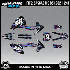 Graphics Kit for GasGas MC85 (2021-2024) Prime Series - MAGENTA