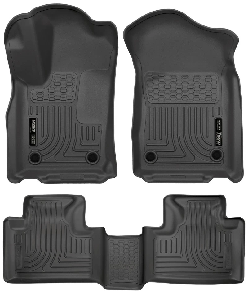 Forros de assoalho Husky Liners 99151 WeatherBeater para 2016–2024 Dodge Durango - Imagem 3 de 4