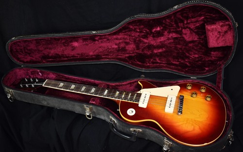 VINTAGE GIBSON LES PAUL '58 REISSUE. CHERRY SUNBURST.P-90'S CIRCA 1971-1972