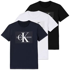 CK Jeans Monogram Box Logo Tee 