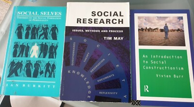 Social Psychology Degree University Textbooks Bundle Lot