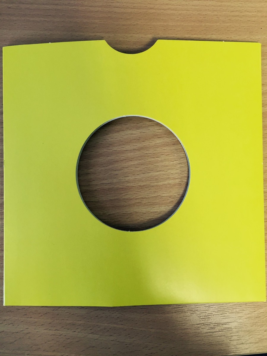 50 X 7" YELLOW CARD RECORD MASTERBAGS SLEEVES / COVERS *NEW*