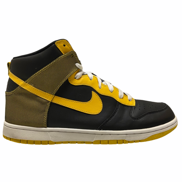 nike sb dunk high yellow black
