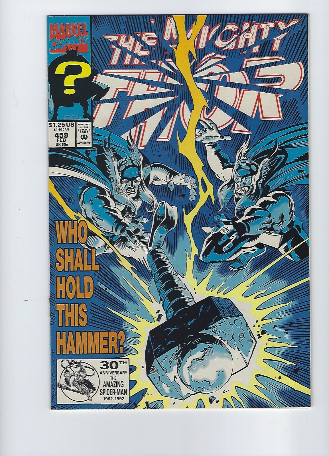 Mighty Thor #459 1st appearance Thunderstrike! Unread beauty! Combine Shipping B