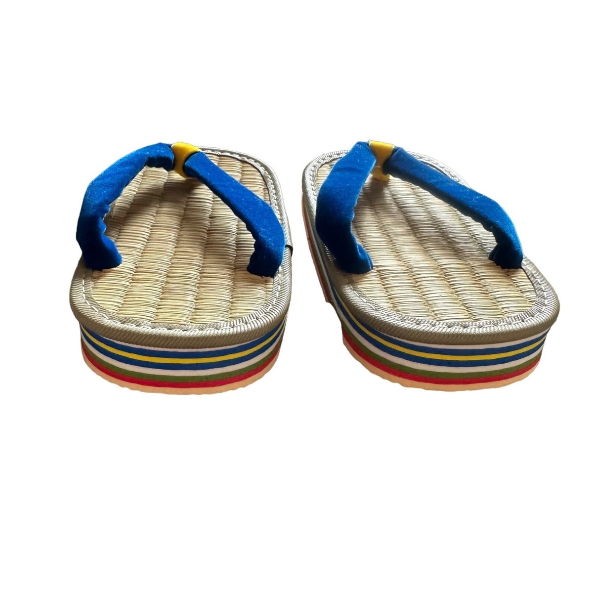 Japanese Tatami Slippers Sandals Unisex Child Japan Size 18 US Sz