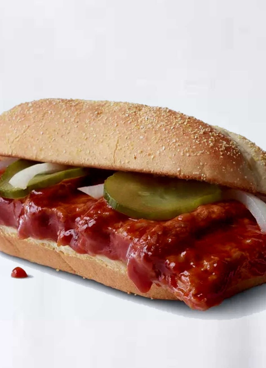 MCRIB MCDONALD'S FOOD LIMITED RELEASE MC RIB T-SHIRT TEE