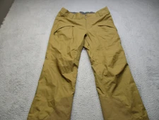 Patagonia Snowshot Pants Mens 2XL Brown Cargo Recco Snowboard Winter Ski Vented