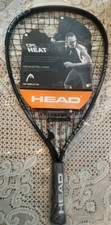 Head CPS Heat Racquetball Racquet 3 5/8" Grip Black Silver New with tags