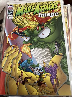 MARS ATTACKS IMAGE #3 Image Comics 1997 NM