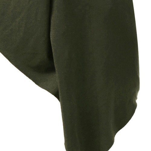 Men's Comfortable Long Sleeve Asymmetrical Overlap Tops for Casual Wear - Picture 6 of 36