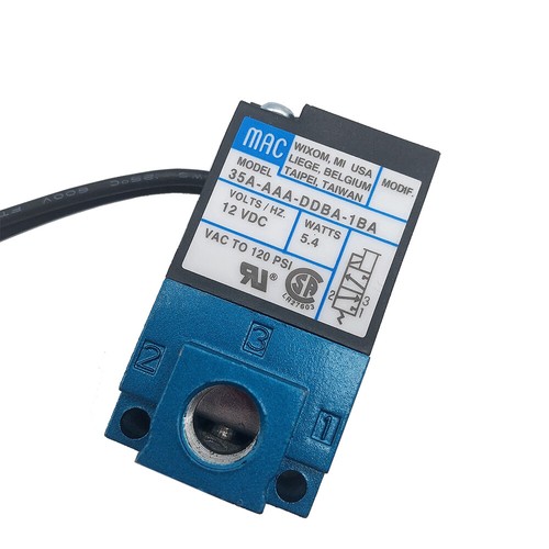 Válvula solenoide MAC de control de impulso electrónico 12 VECU 1/8' NPT 35A-AAA-DDBA-1BA PWM - Imagen 2 de 6