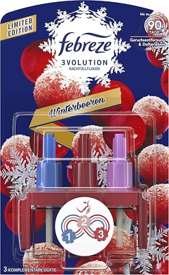 Febreze 3Volution Duftstecker Lufterfrischer Nachfüller Winterbeeren 20ml