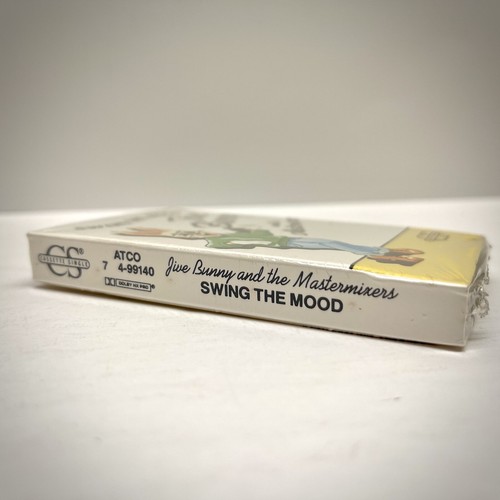 Jive Bunny And The Mastermixers - Swing The Mood Cassette Single SEALED Atco - Picture 3 of 4