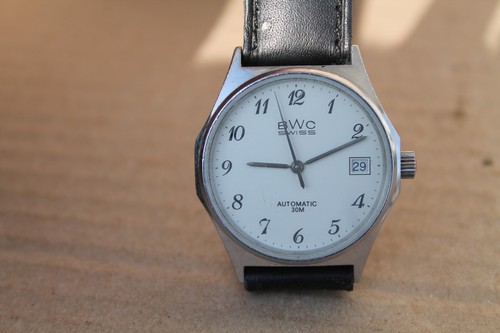 Orologio da polso uomo Swiss made ''BWC'' automatico /25 jewels/ - Foto 2 di 15