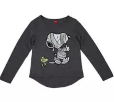 Peanuts Snoopy Shirt Halloween XS 4-5 