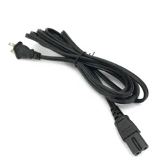 10Ft Polarized AC Power Cord 2 Prong Figure 8 For Sony Samsung Tv Printer Laptop