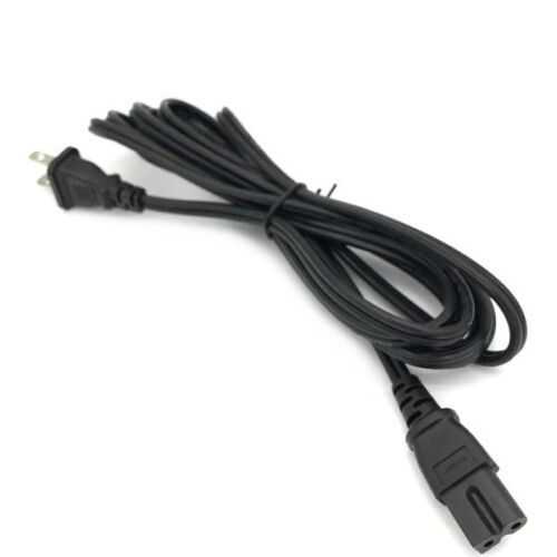 10Ft Polarized AC Power Cord 2 Prong Figure 8 For Sony Samsung Tv Printer Laptop - Afbeelding 1 van 1