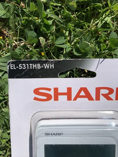 SHARP EL-531THB-WH SCIENTIFIC CALCULATOR NEW Sealed New Old Stock Free Post - Picture 2 of 8
