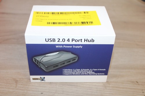 13 x High Speed 4 Port USB HUB 2.0 Multi Splitter Desktop PC MAC Laptop Adapter - 第 2/3 張圖片
