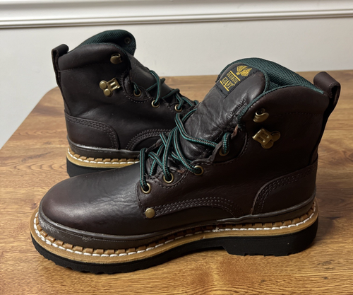 Georgia Giant Arbeitsstiefel Größe 7 W Farbe Braun - Bild 7 von 10