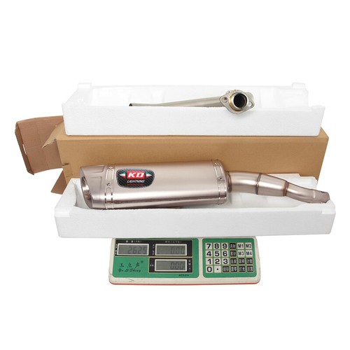 Silenciador de cola de tubería frontal para sistema de escape sin cordones para ITALJET DRAGSTER125 200 2022 - Imagen 8 de 12