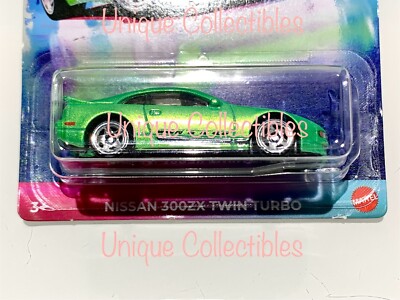 Hot Wheels Nissan 300ZX Twin Turbo 90's Street Scene 3/6 Brand New