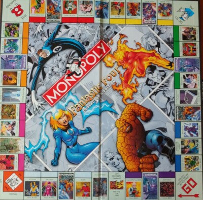 Monopoly: Fantastic Four Collector's Edition (Board Game) Marvel