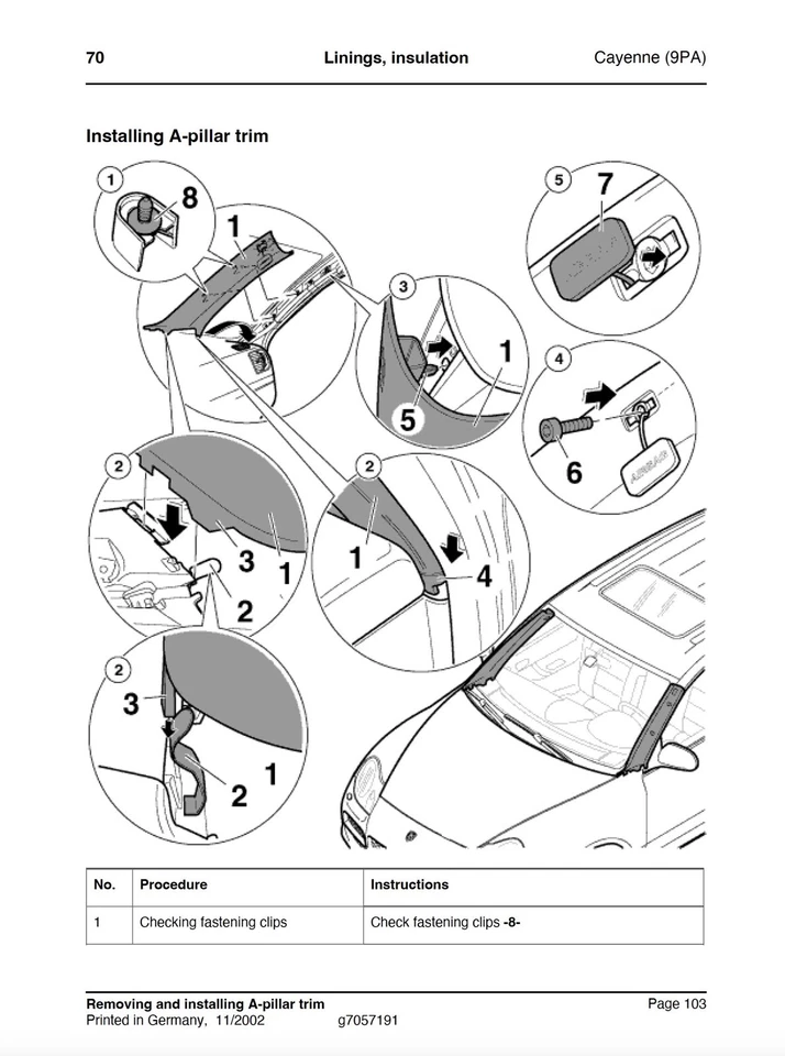 Porsche Cayenne 9PA (2003-2007) manuale officina riparazione su cd - Immagine 4 di 4