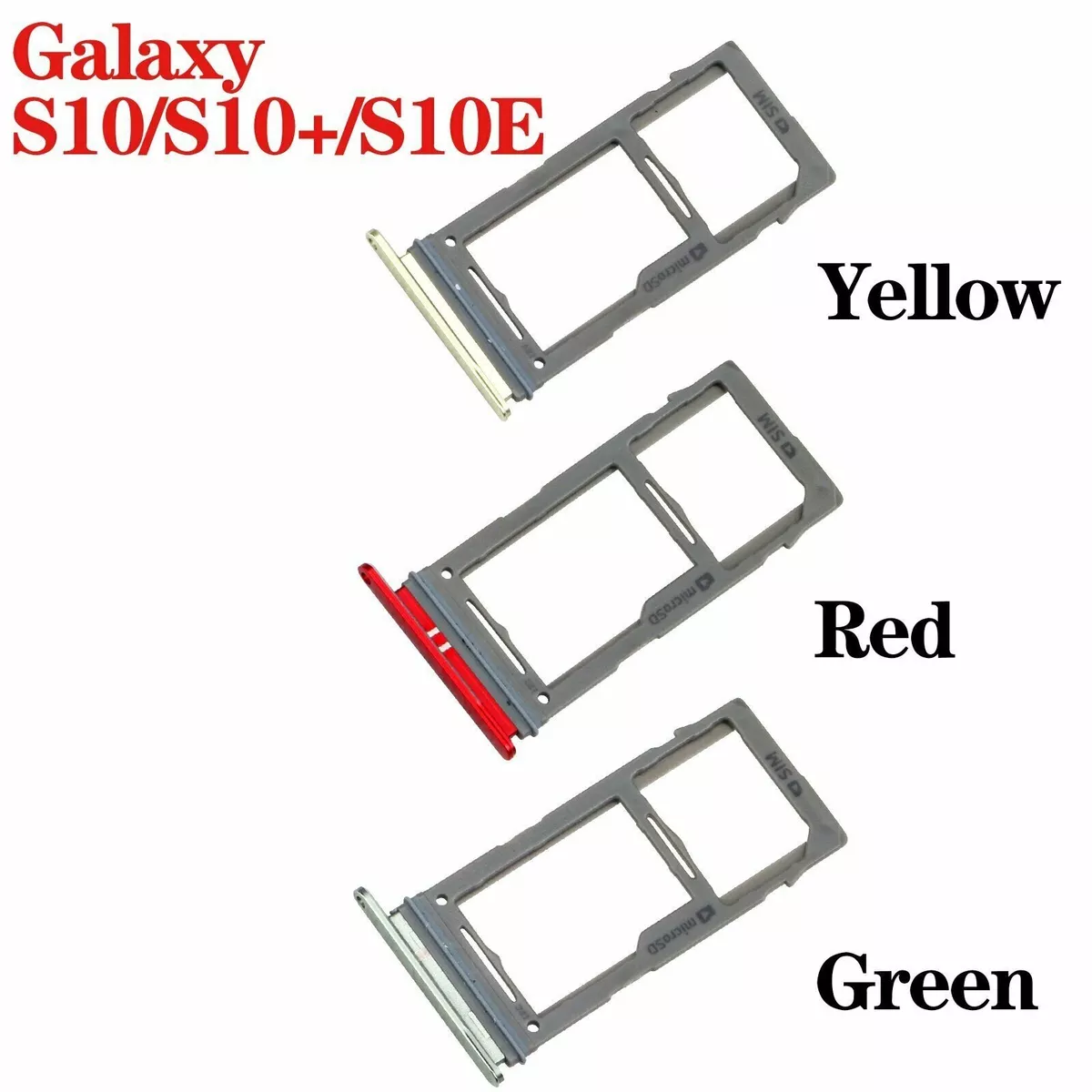 Sim Tray SD Card Holder For Samsung Note 10 Plus 10+ 5G Galaxy