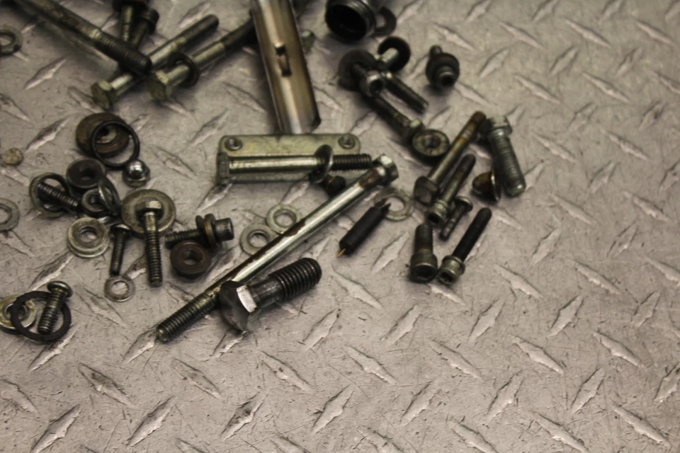 1997 HARLEY-DAVIDSON ROAD KING FLHR ENGINE MOUNTING BOLTS HARDWARE MOTOR SCREWS - Imagem 4 de 4