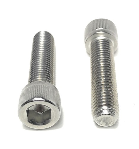(15) 5/16-24x1-1/4 Acero Inoxidable Cabeza de Enchufe Tapa Tornillo Allen Drive ROSCA FINA - Imagen 4 de 5