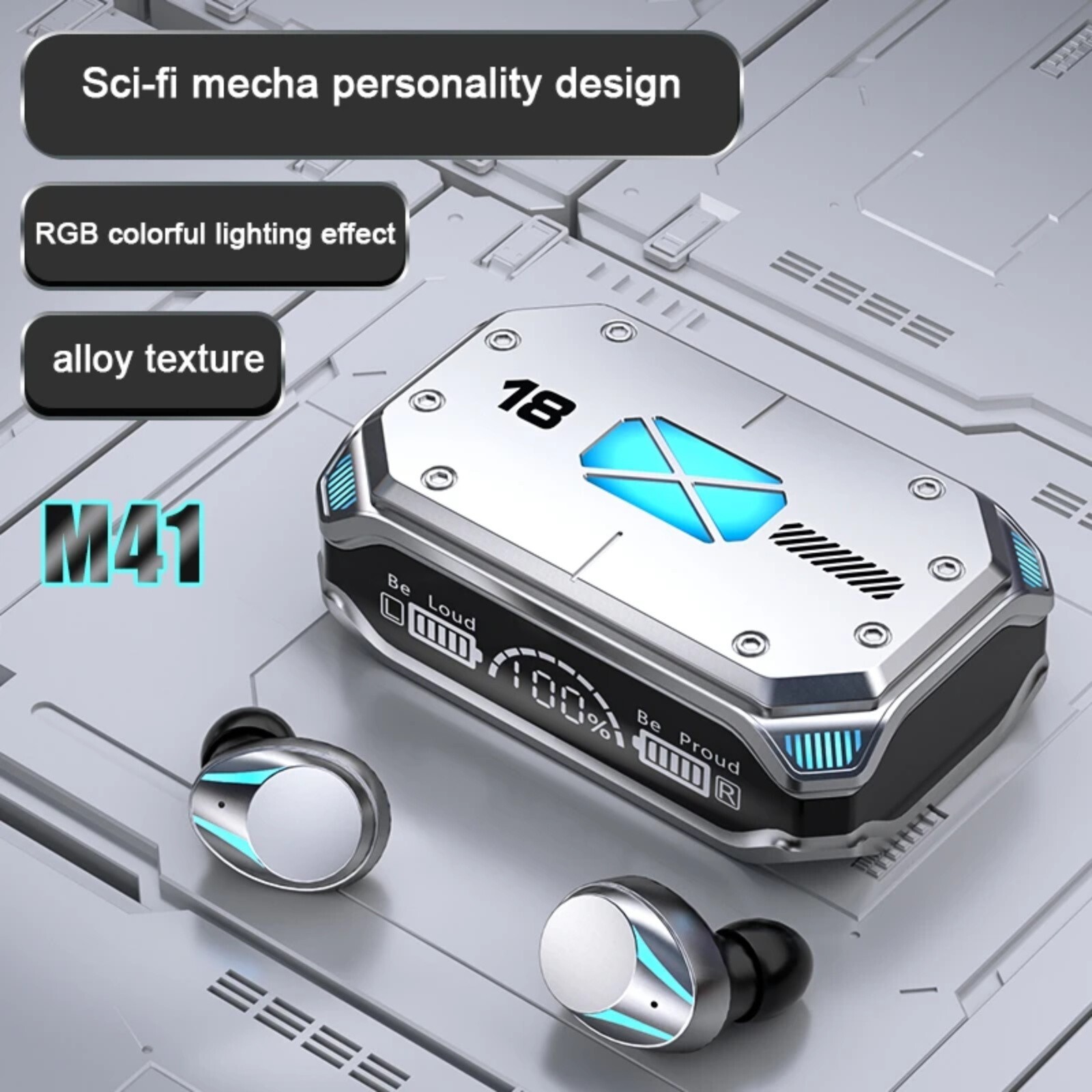 Headphones Bluetooth Earphones Noise Reduction Stereo Waterproof Headsets