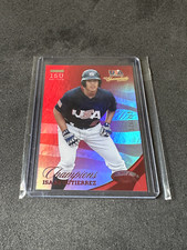 Isaak Gutierrez 2013 Panini USA Baseball Champions Certified Mirror Red 104/499