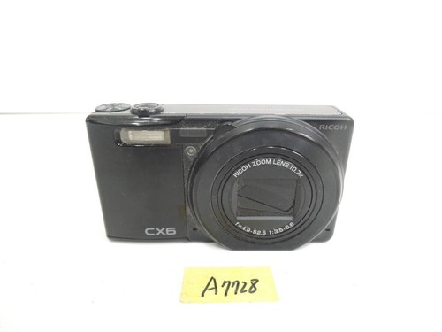 RICOH CX6 Compact Digital Camera Black Verified Boot Operation Japan Used - Picture 13 of 14